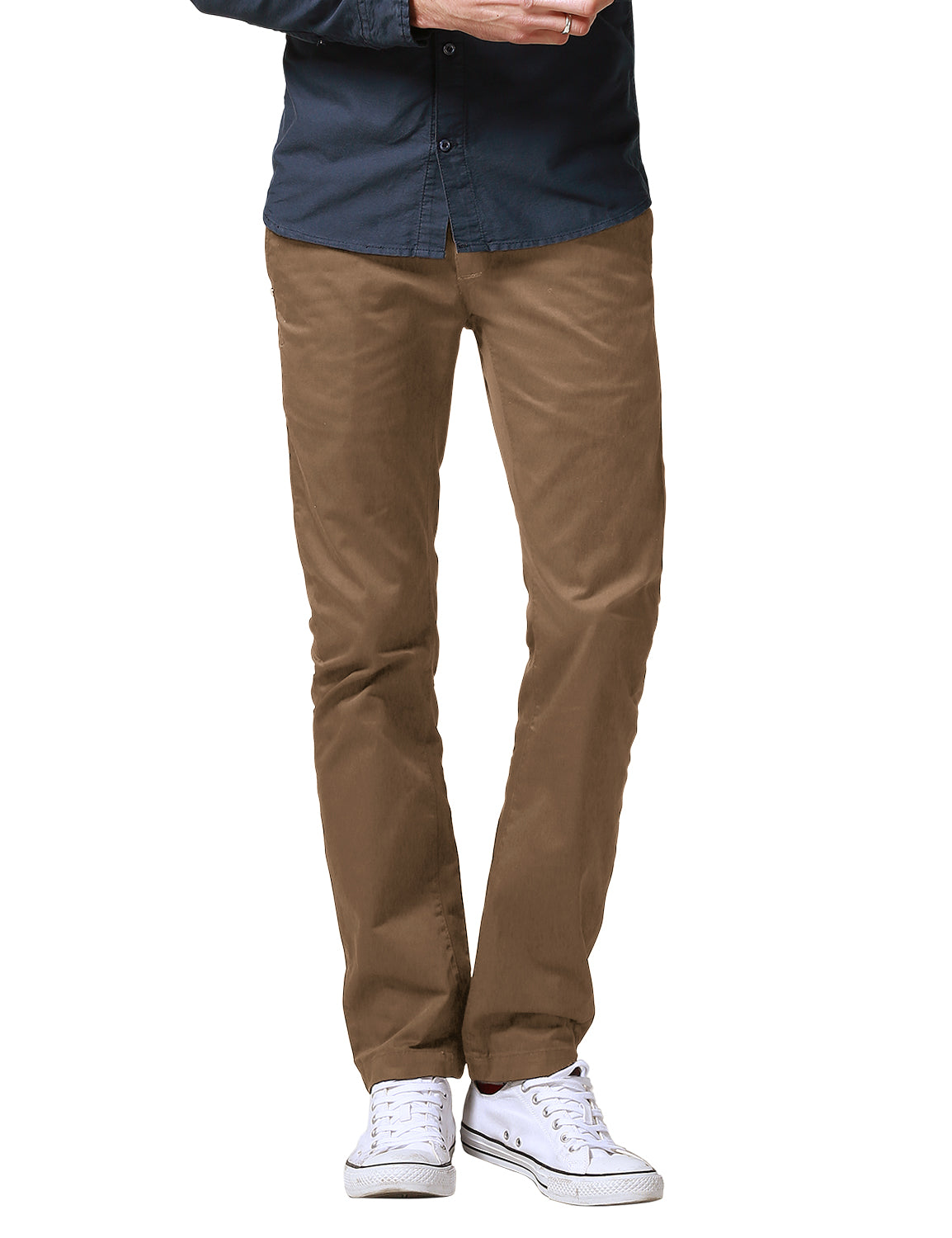 Match Men's Slim Fit Straight Leg Casual Trouser #8036