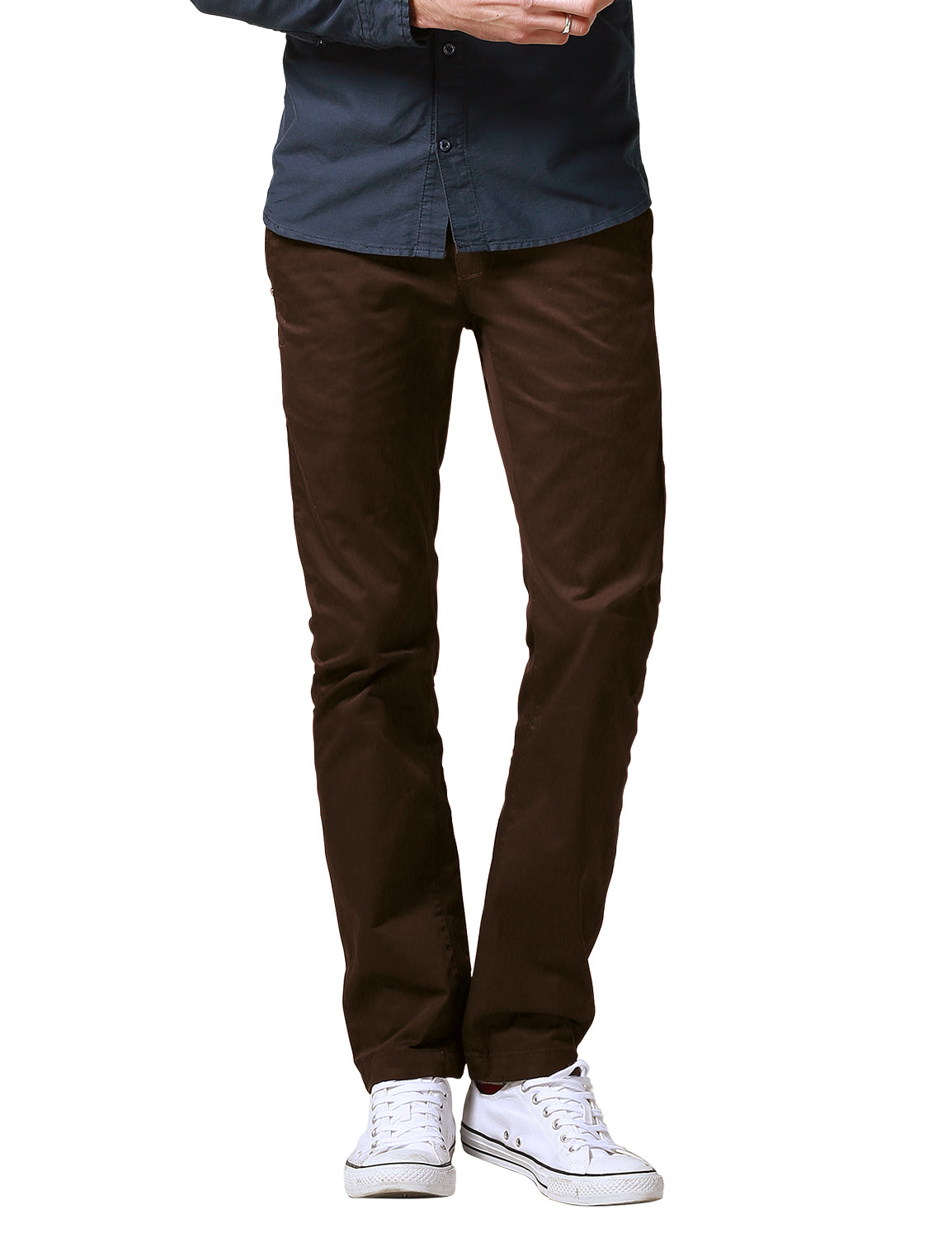 Match Men's Slim Fit Straight Leg Casual Trouser #8036