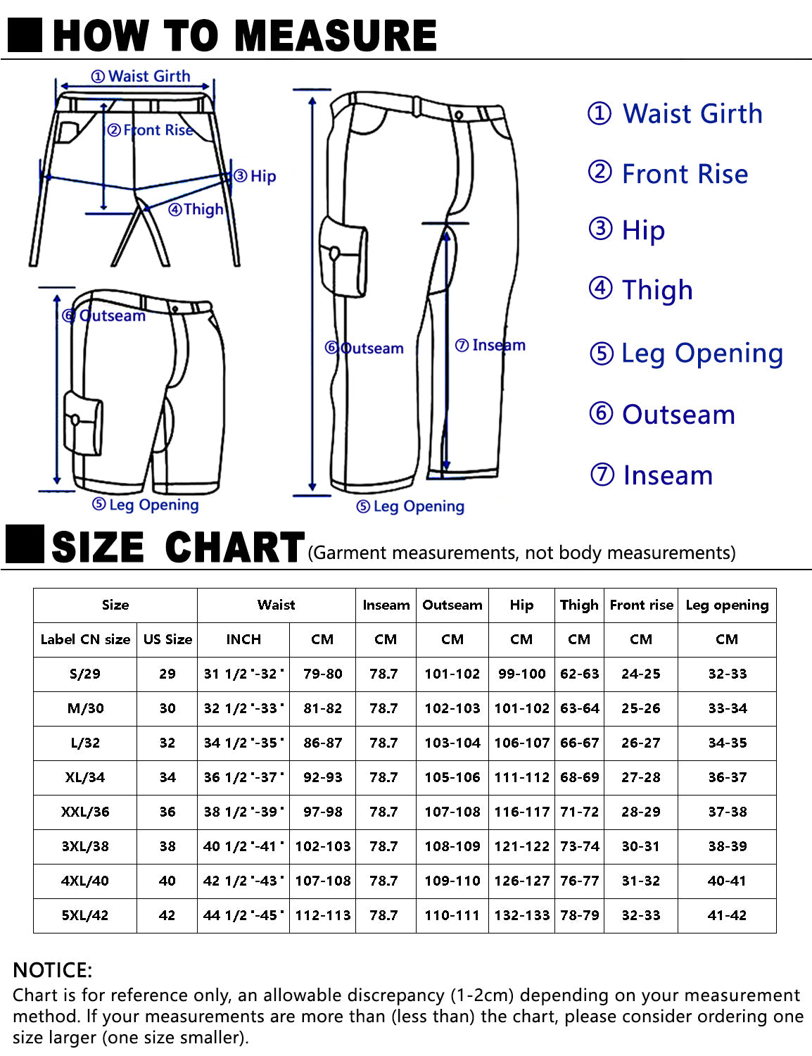 Match Men's Slim Fit Straight Leg Casual Trouser #8036