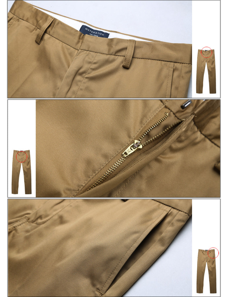 Match Men's Straight Fit Casual Trouser #8049