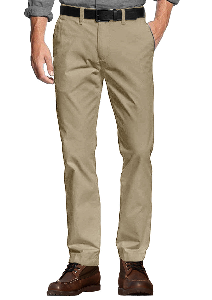 Men's Slim Fit Tapered Leg Stretch Casual Trouser #8050