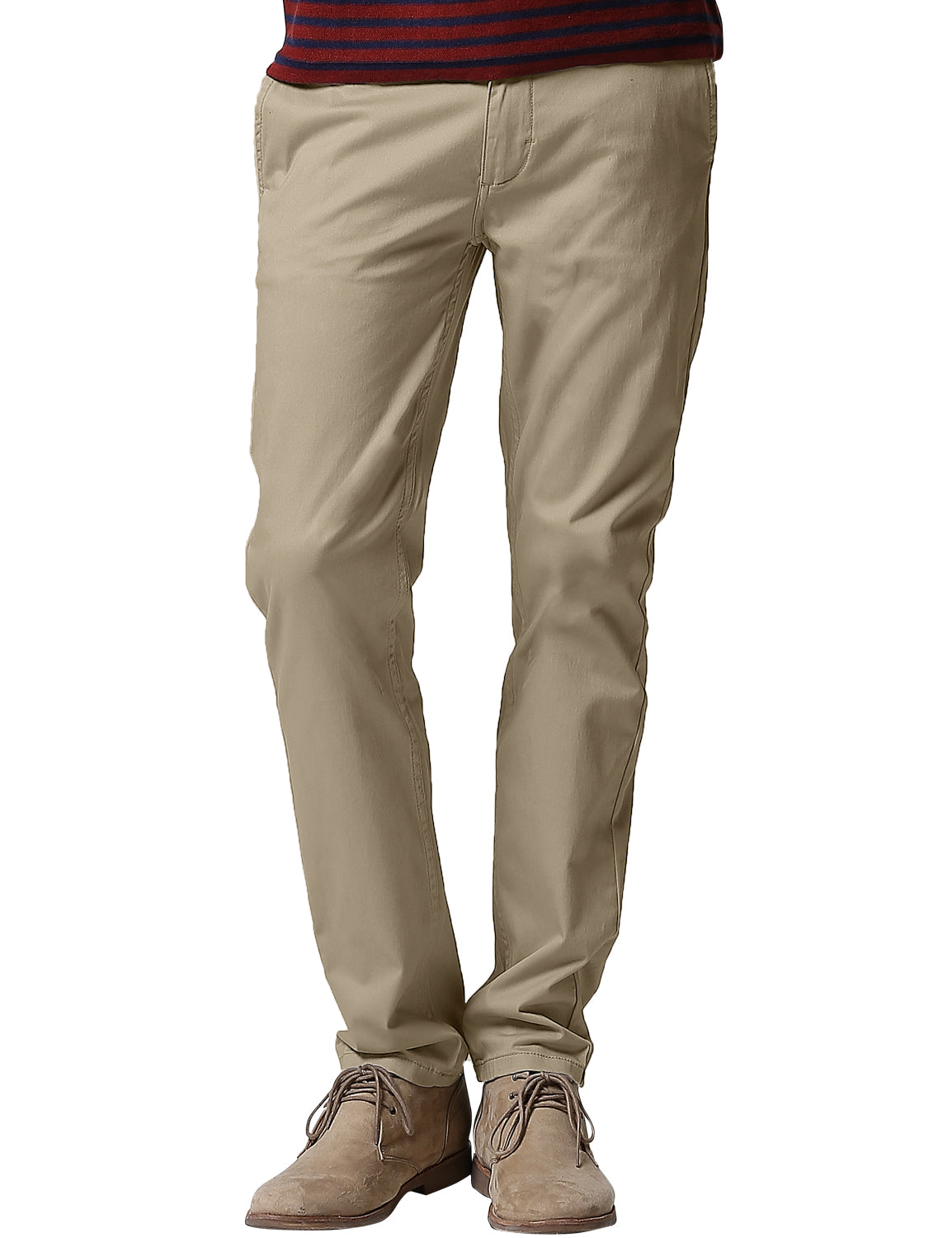 Men's Slim Fit Tapered Leg Stretch Casual Trouser #8050