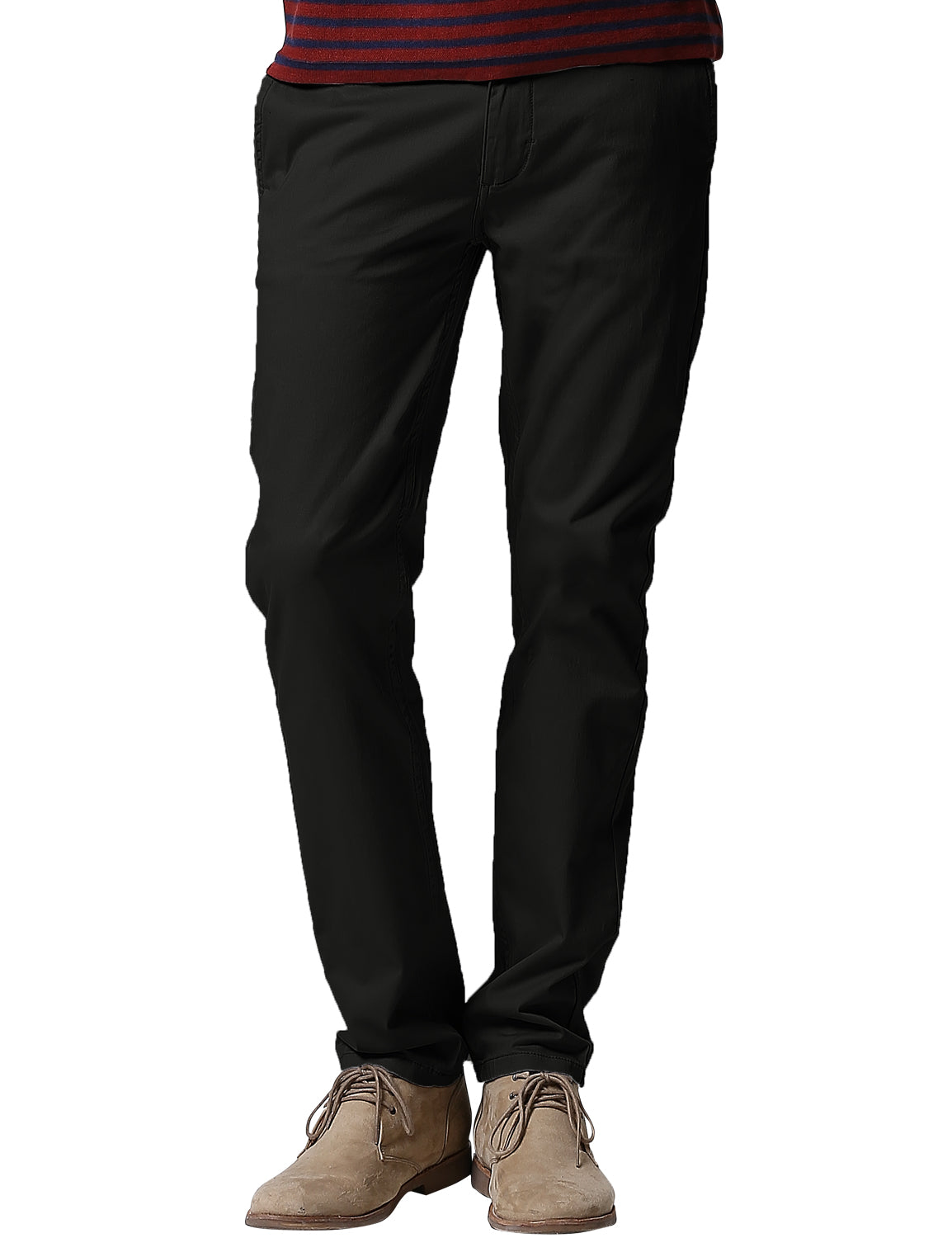 Men's Slim Fit Tapered Leg Stretch Casual Trouser #8050