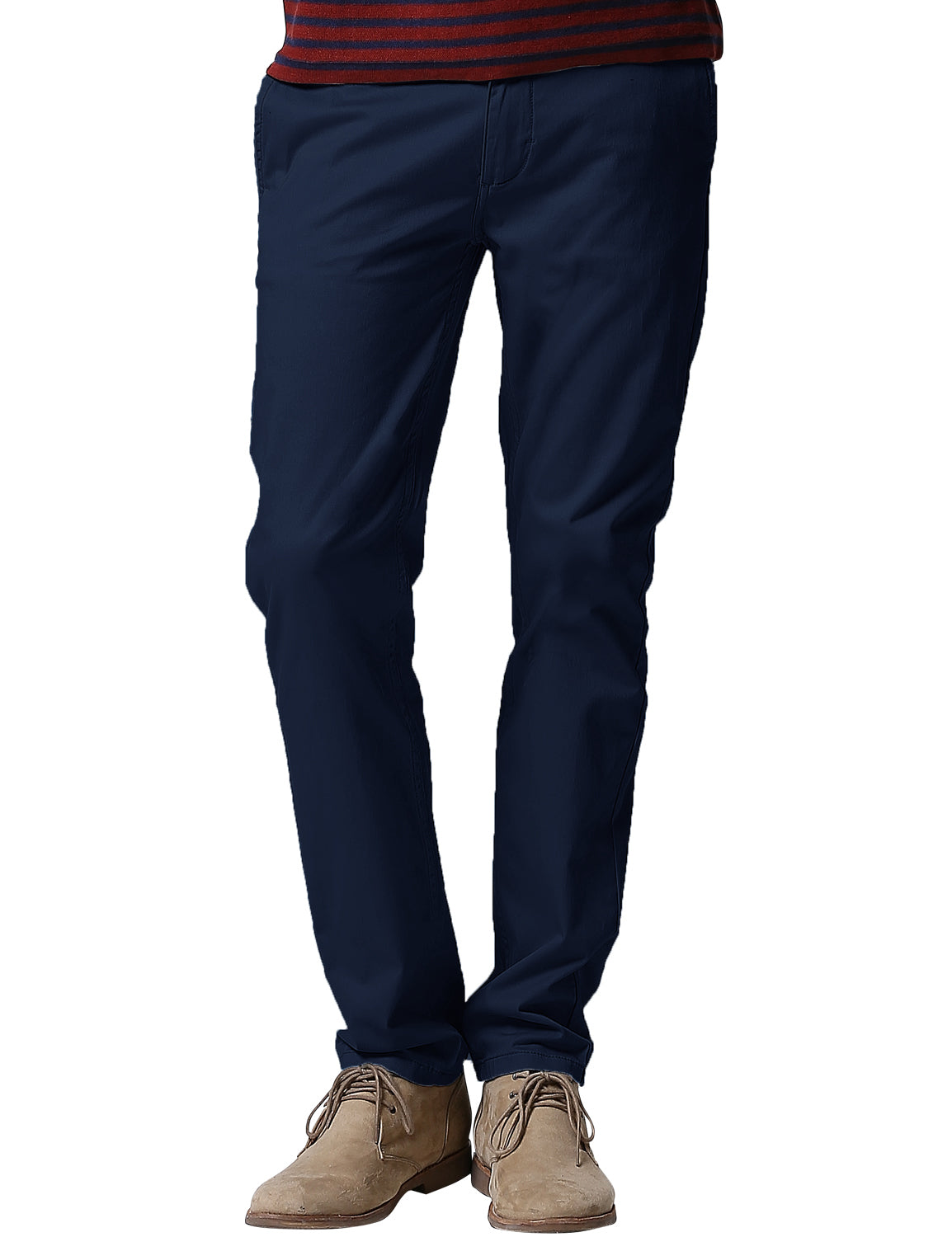 Men's Slim Fit Tapered Leg Stretch Casual Trouser #8050