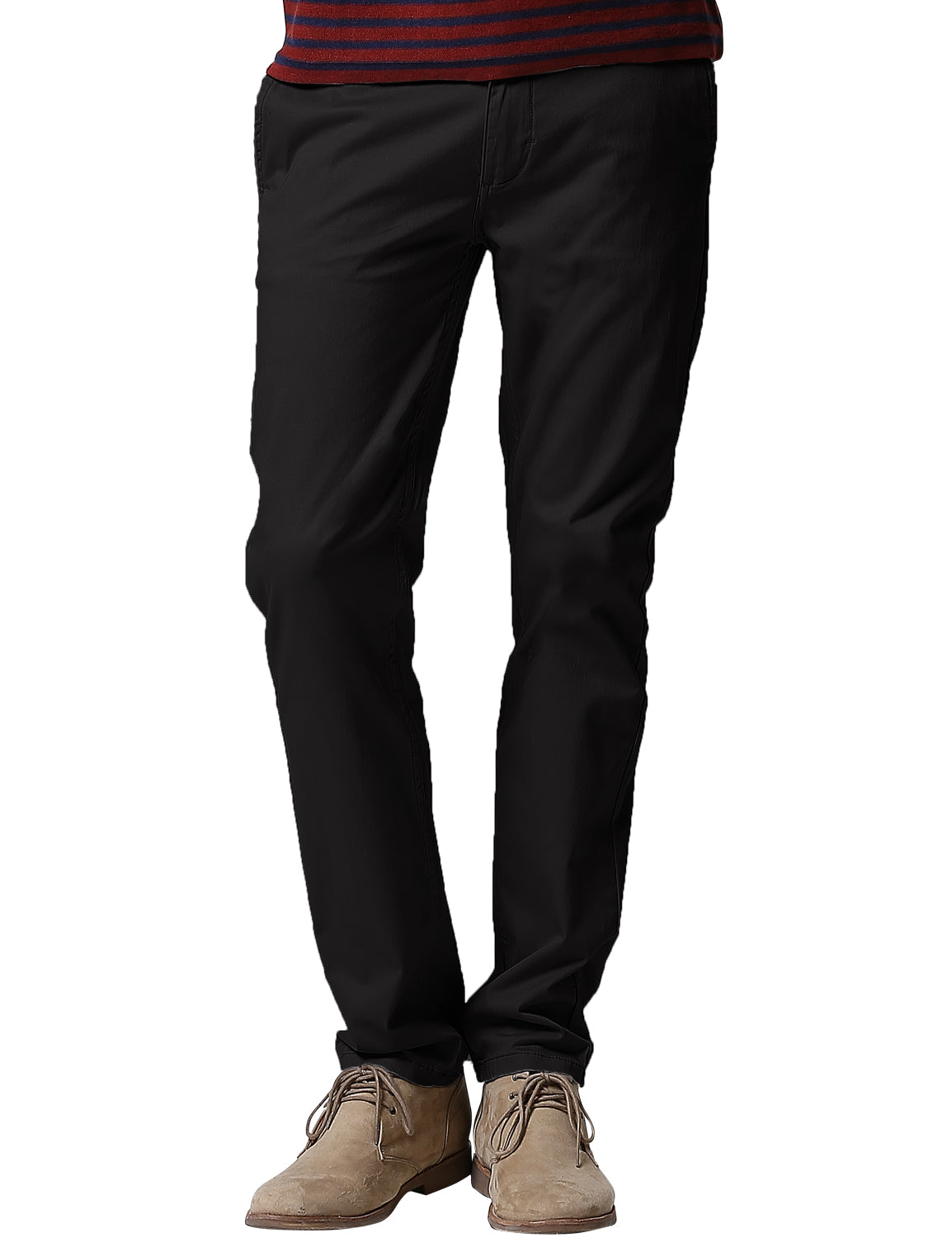 Men's Slim Fit Tapered Leg Stretch Casual Trouser #8050