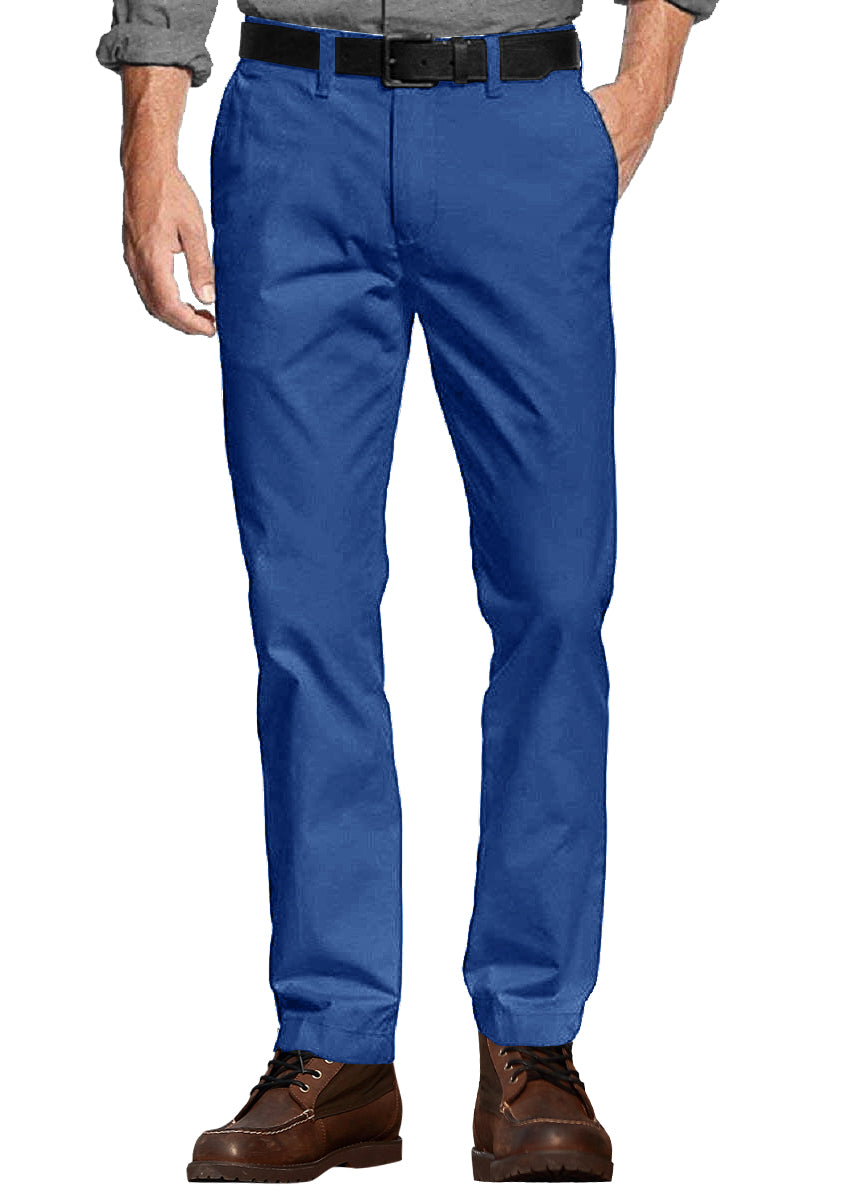 Men's Slim Fit Tapered Leg Stretch Casual Trouser #8050
