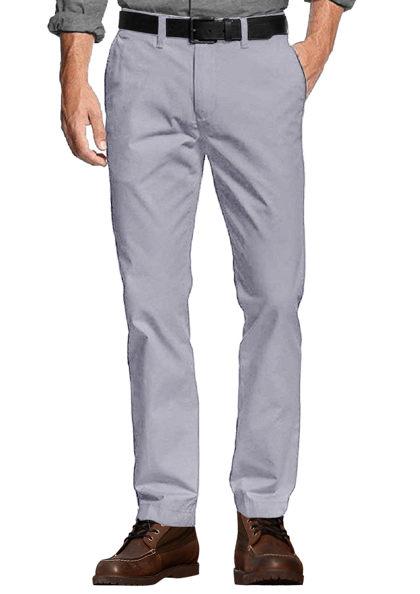 Men's Slim Fit Tapered Leg Stretch Casual Trouser #8050