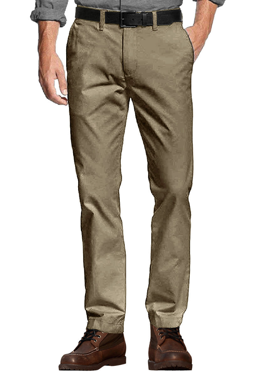 Men's Slim Fit Tapered Leg Stretch Casual Trouser #8050