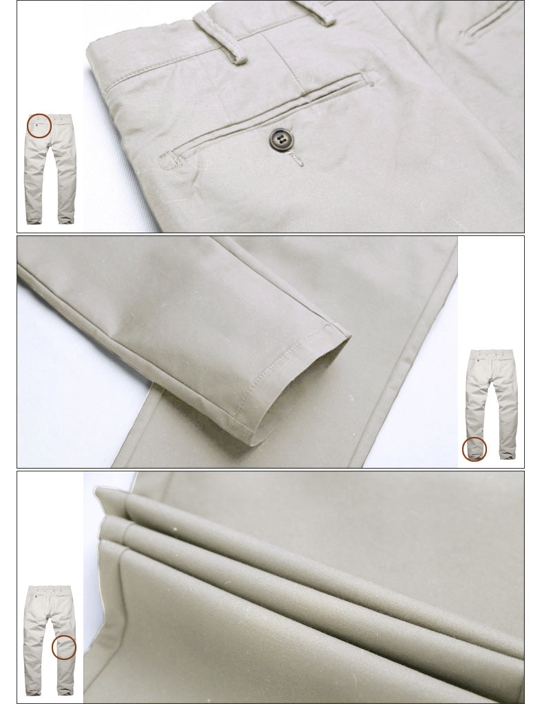 Men's Slim Fit Straight Leg Casual Trouser #8060