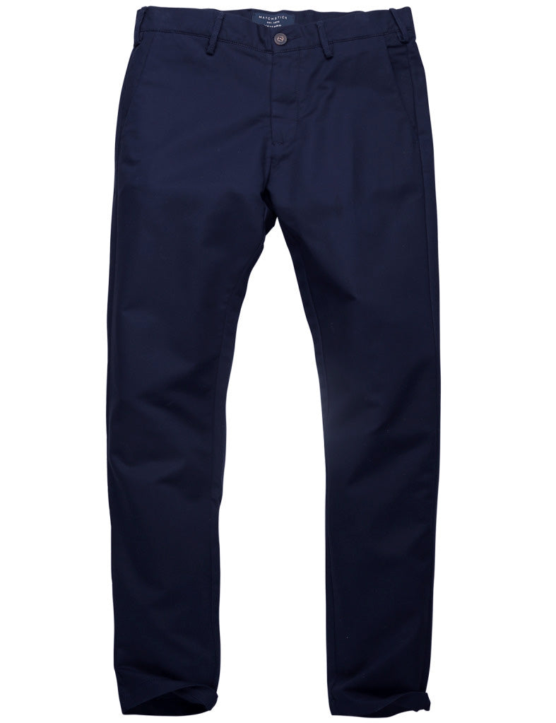 Men's Slim Fit Straight Leg Casual Trouser #8060