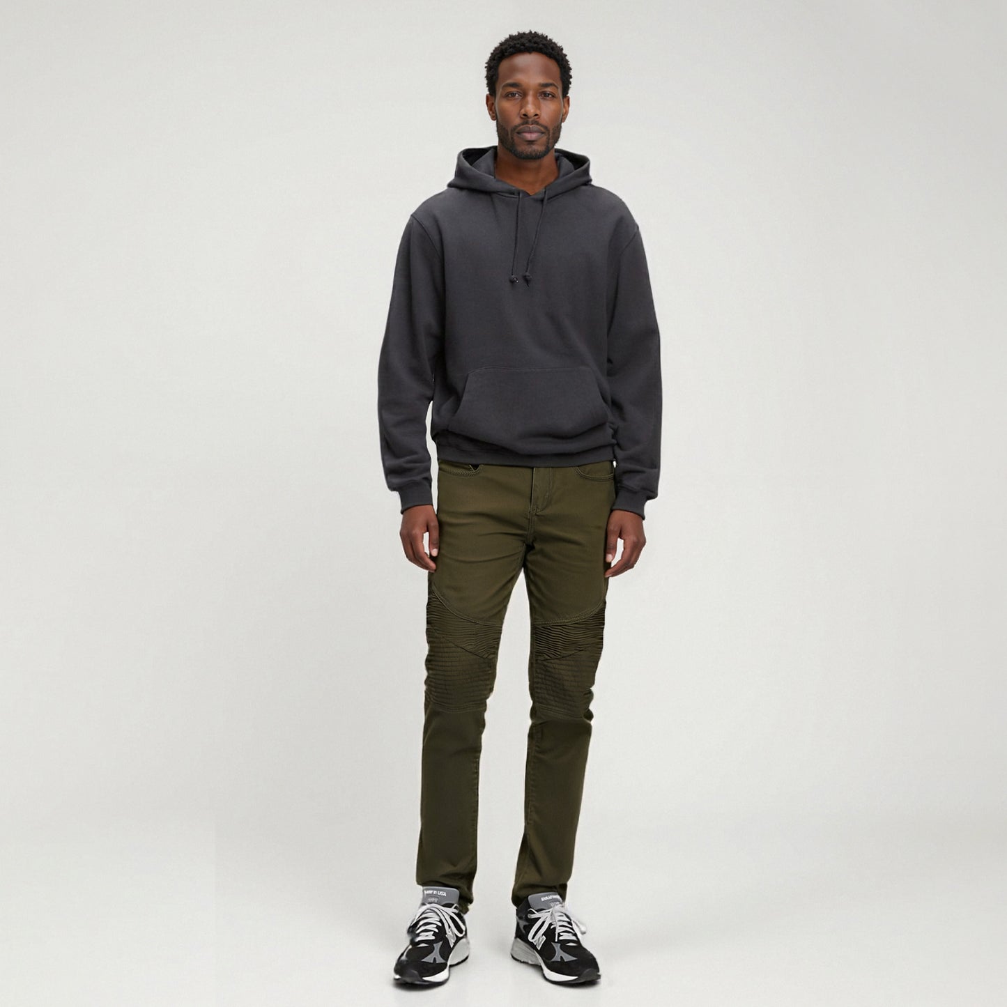 Men's Slim Fit Straight Leg Casual Trouser #8081