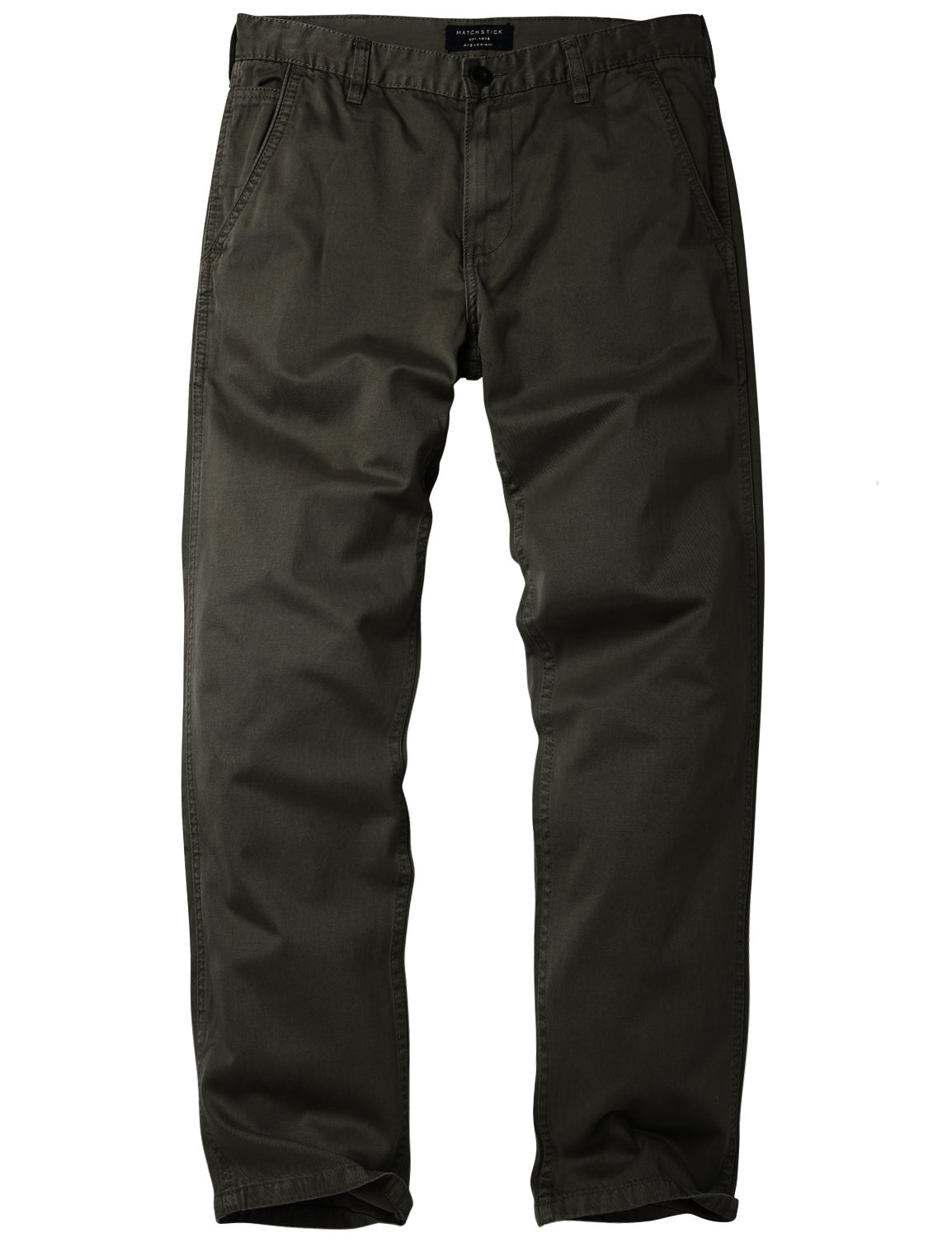 Men's Slim Fit Straight Leg Casual Trouser #8089