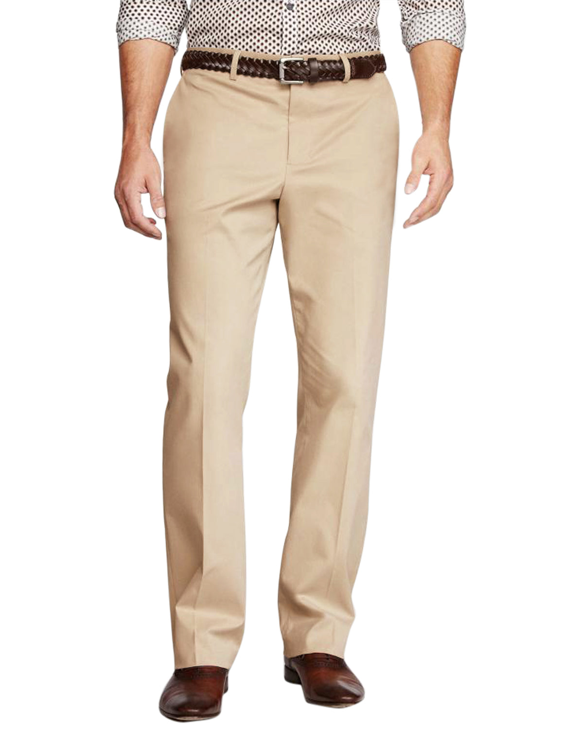 Match Men's Straight-Fit Work Wear Casual Pants #8104