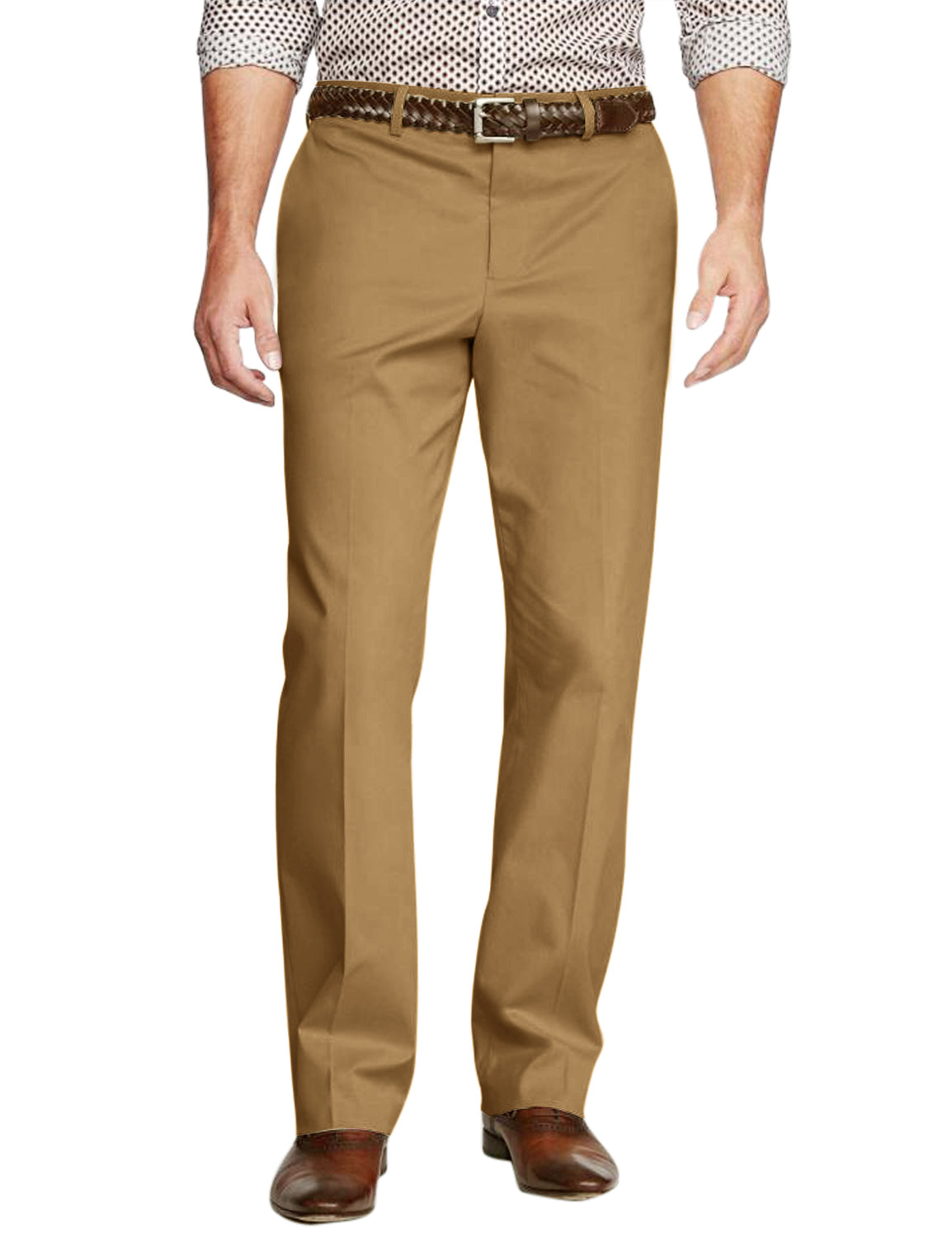 Match Men's Straight-Fit Work Wear Casual Pants #8104