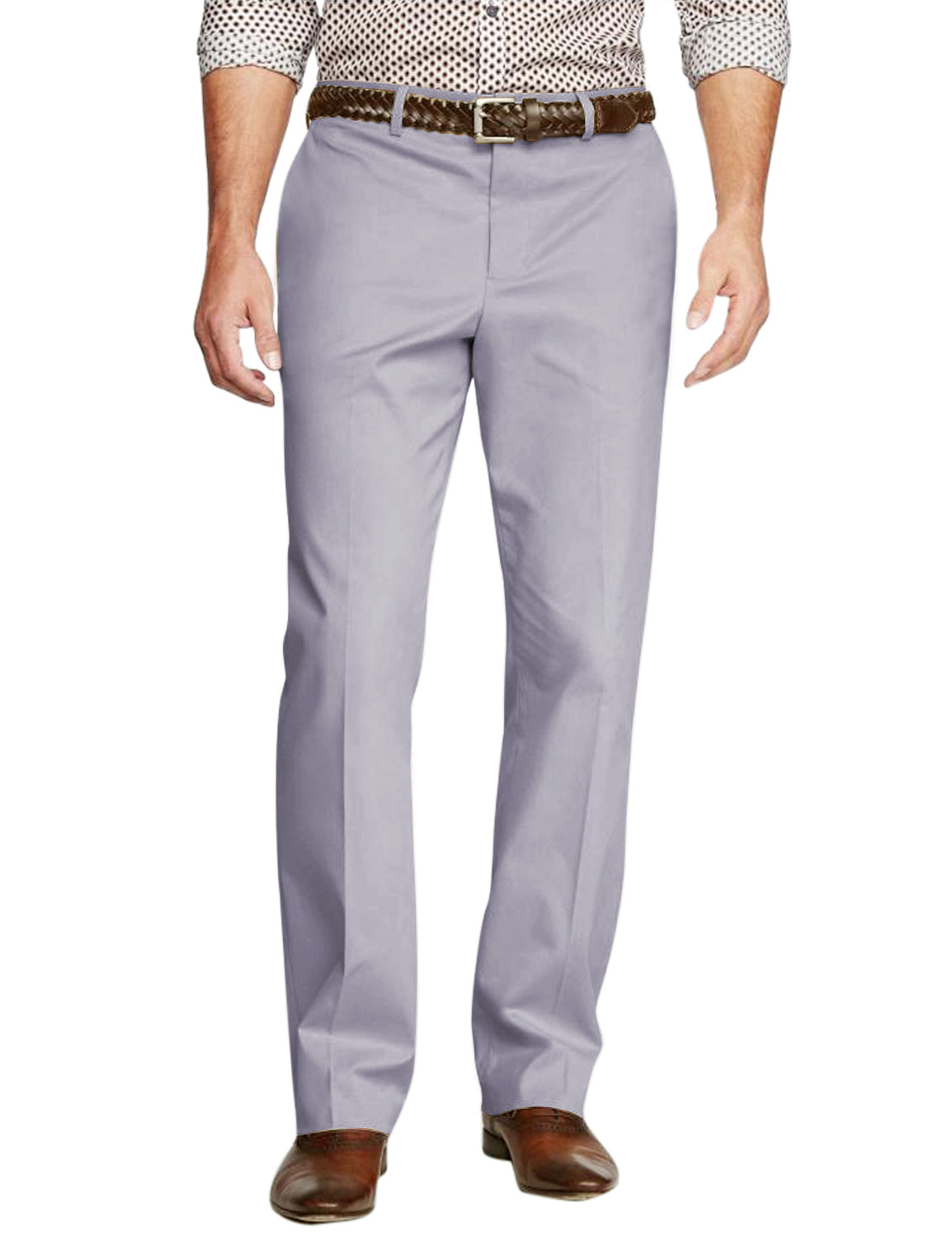 Match Men's Straight-Fit Work Wear Casual Pants #8104