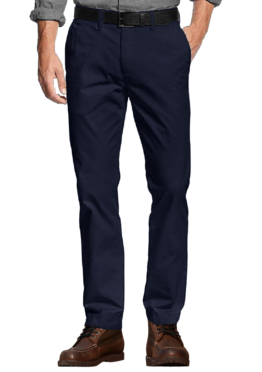 Match Men's Slim Fit Straight Leg Casual Trouser #8106