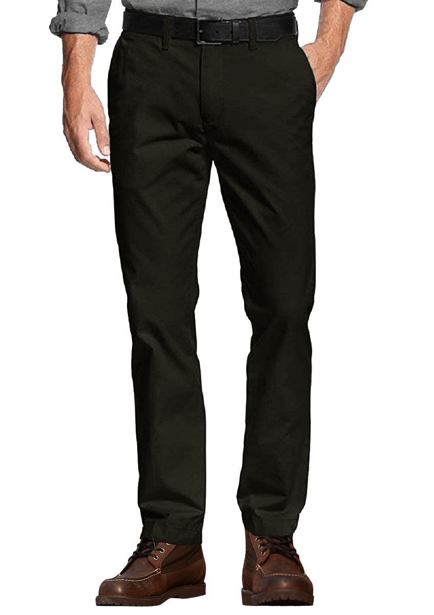 Match Men's Slim Fit Straight Leg Casual Trouser #8106