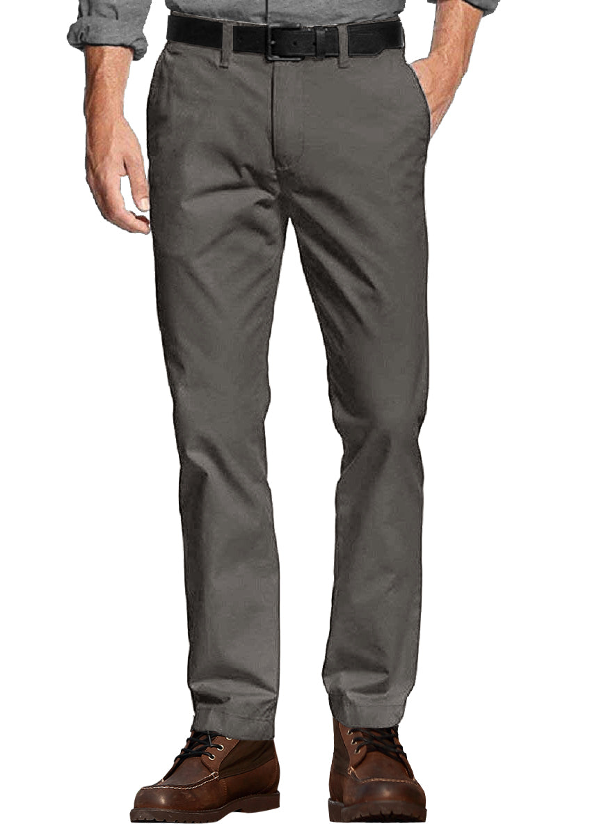 Match Men's Slim Fit Straight Leg Casual Trouser #8106