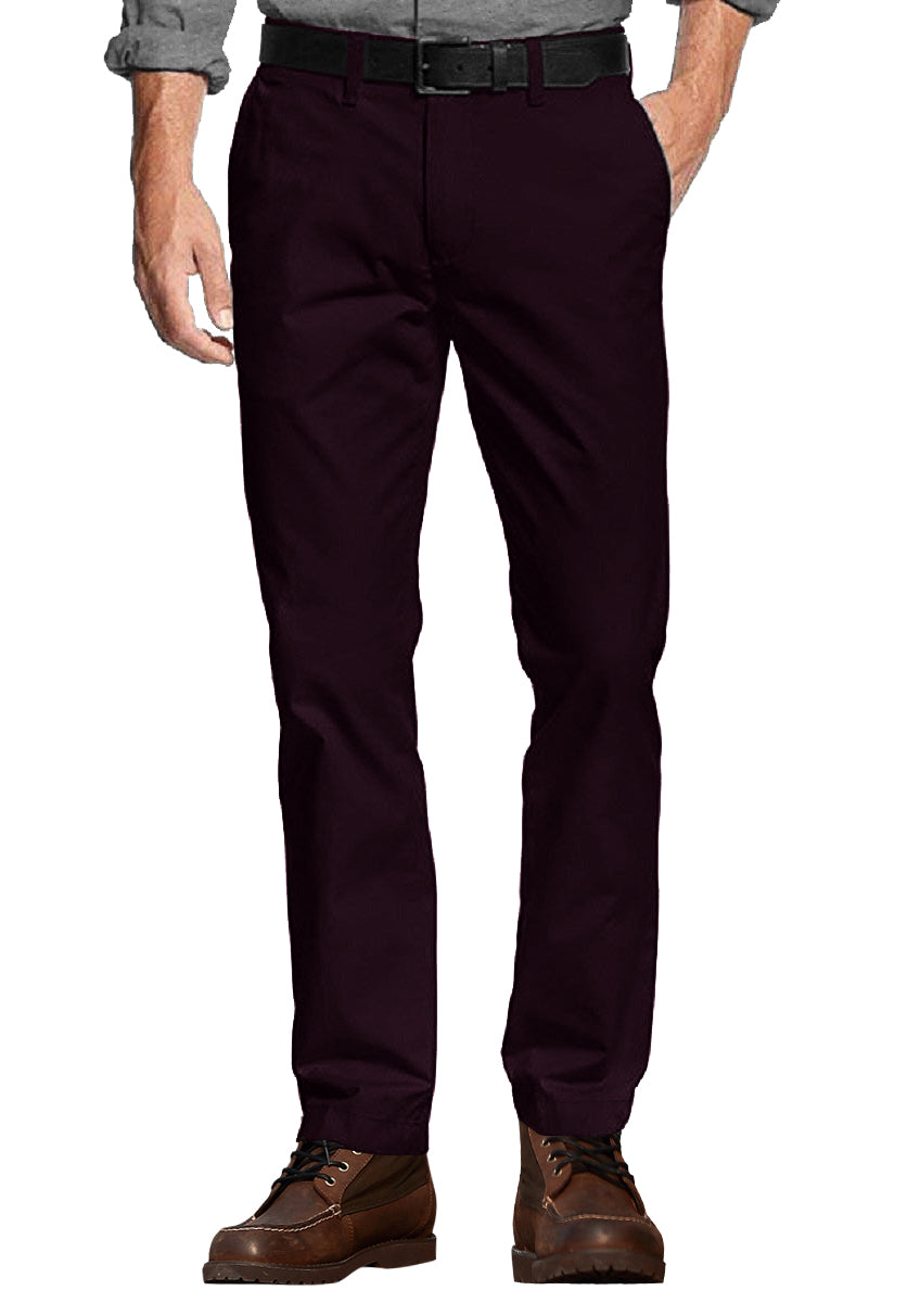 Match Men's Slim Fit Straight Leg Casual Trouser #8106