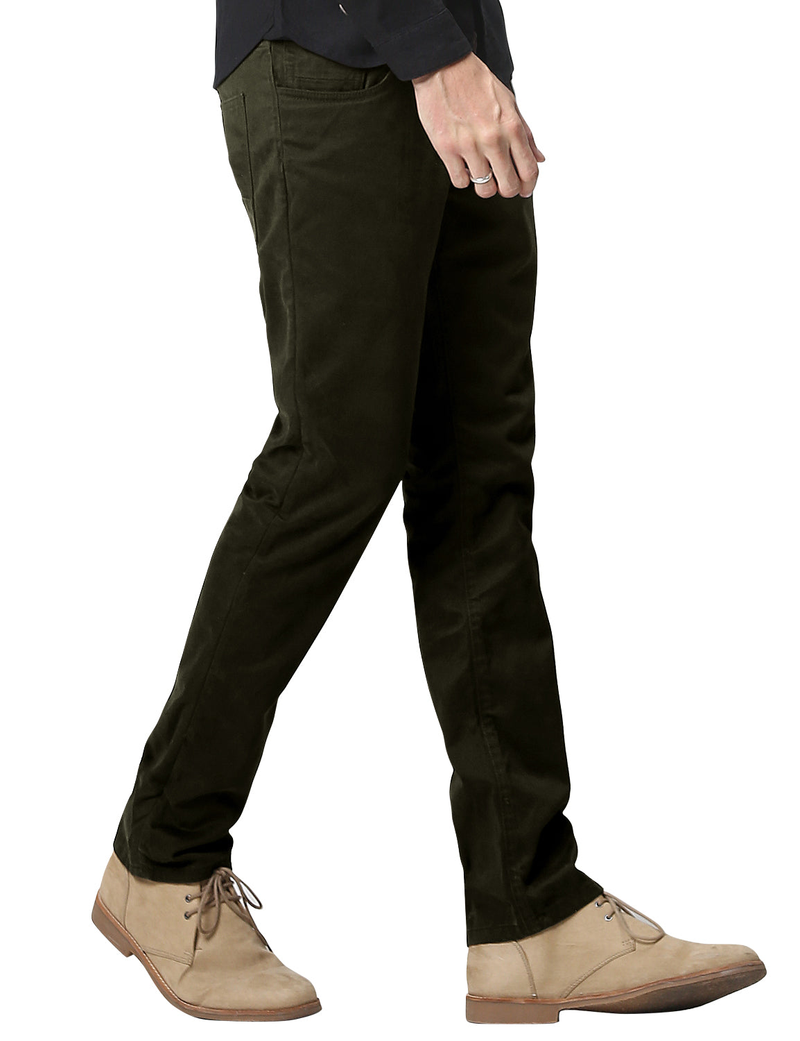 Match Men's Slim Fit Straight Leg Casual Trouser #8139