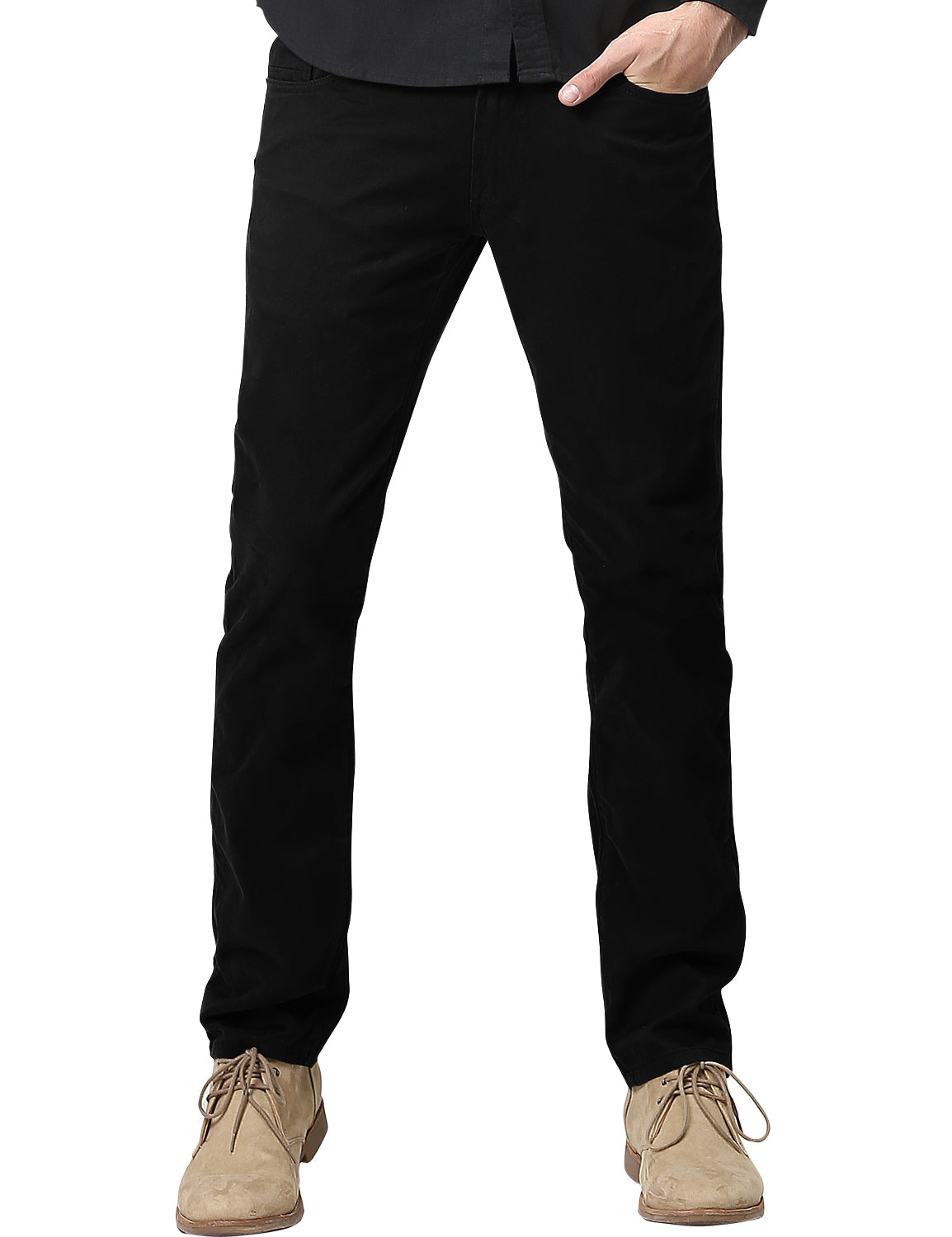 Match Men's Slim Fit Straight Leg Casual Trouser #8139