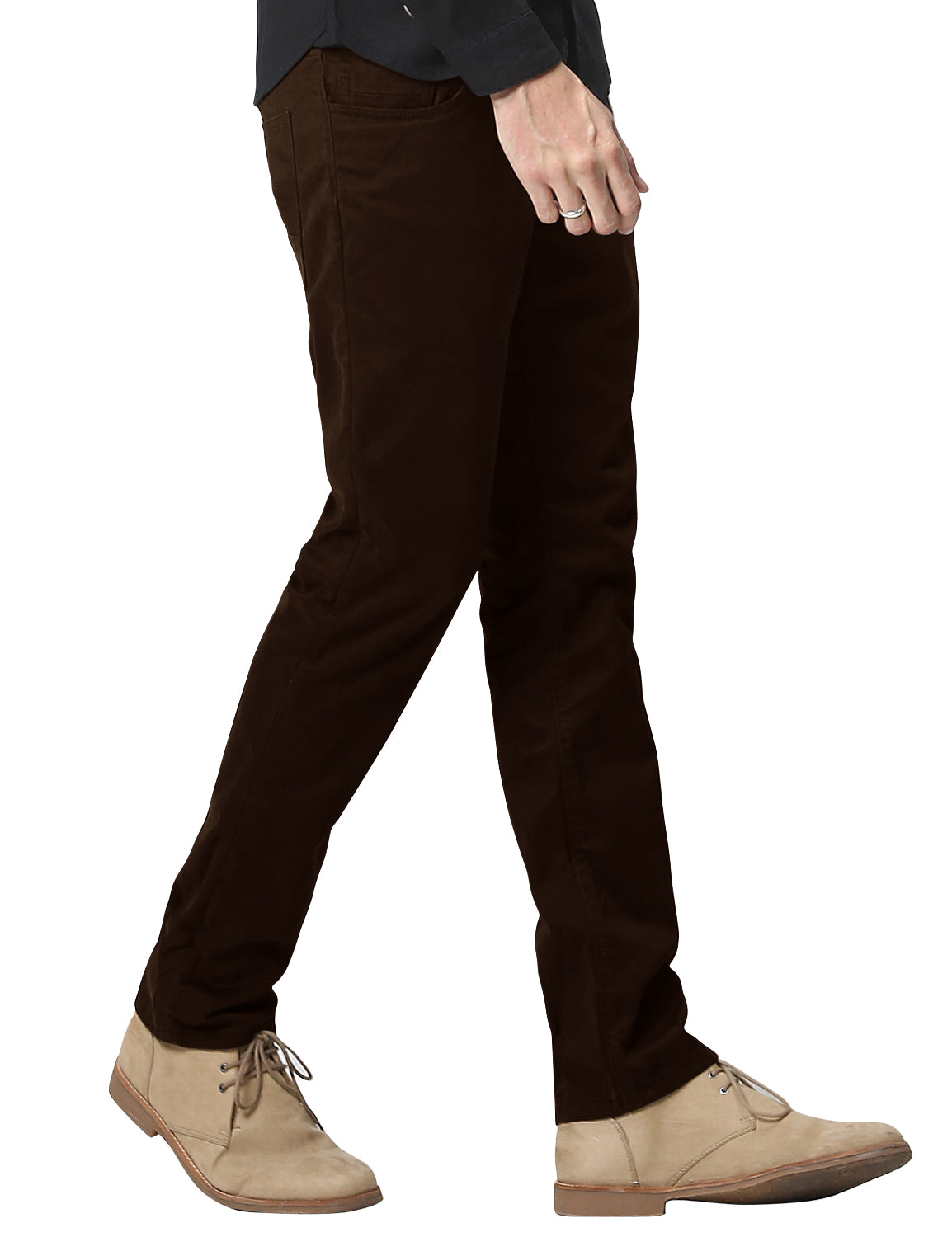Match Men's Slim Fit Straight Leg Casual Trouser #8139