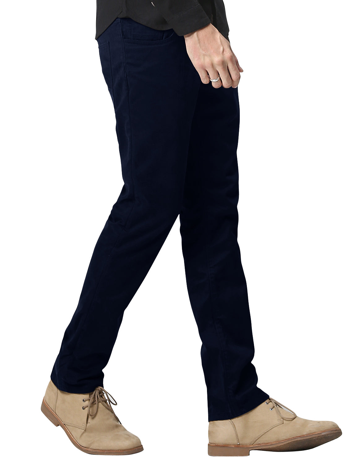 Match Men's Slim Fit Straight Leg Casual Trouser #8139