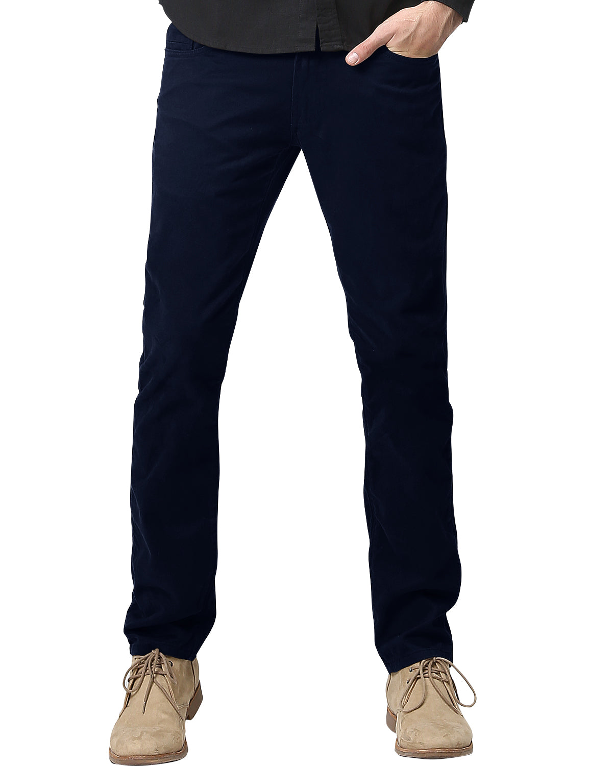 Match Men's Slim Fit Straight Leg Casual Trouser #8139