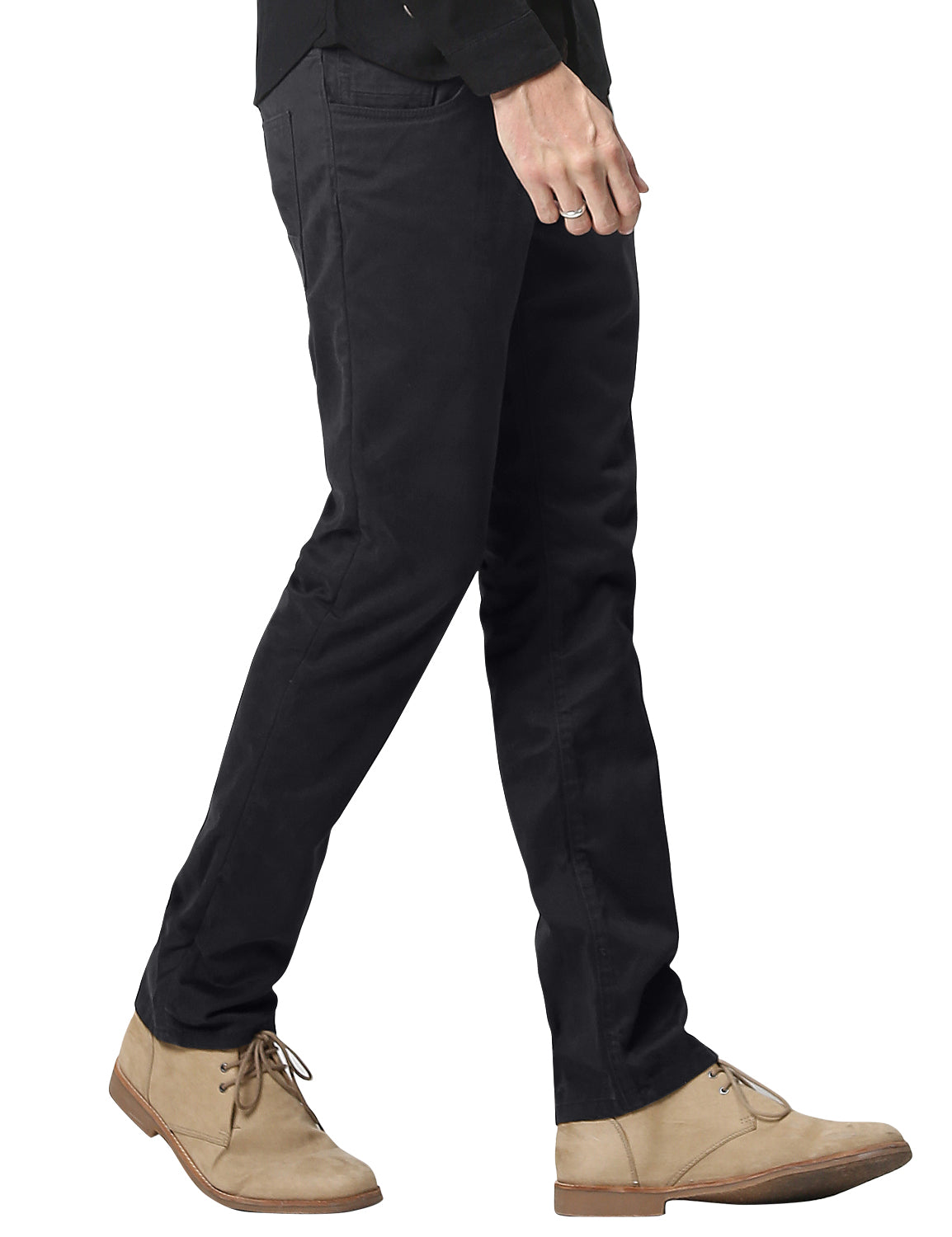 Match Men's Slim Fit Straight Leg Casual Trouser #8139