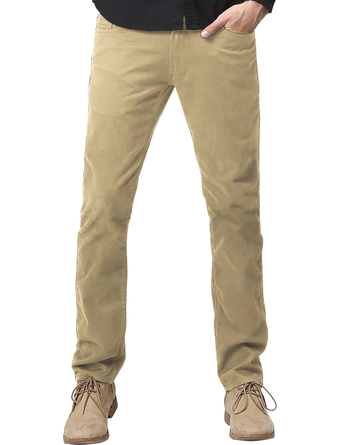 Match Men's Slim Fit Straight Leg Casual Trouser #8139