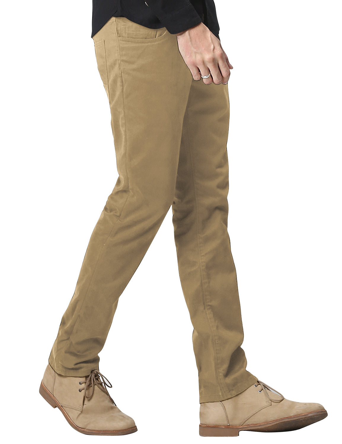 Match Men's Slim Fit Straight Leg Casual Trouser #8139