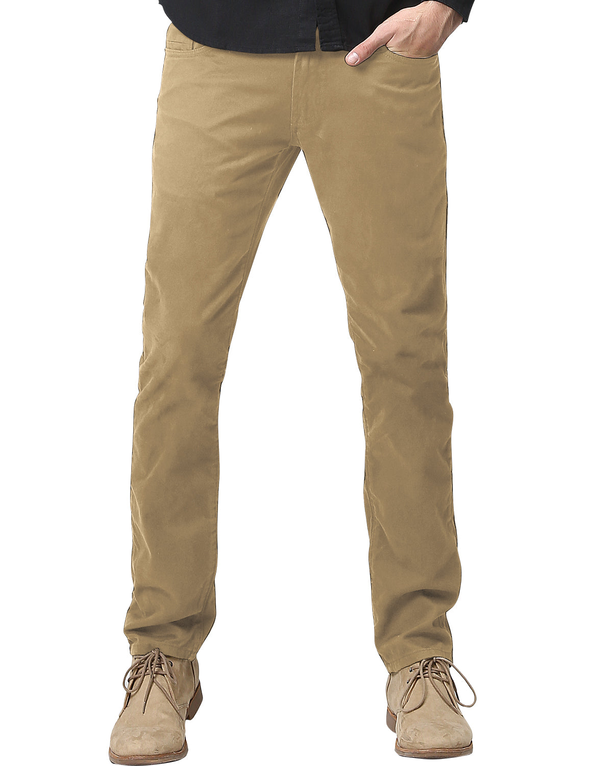 Match Men's Slim Fit Straight Leg Casual Trouser #8139