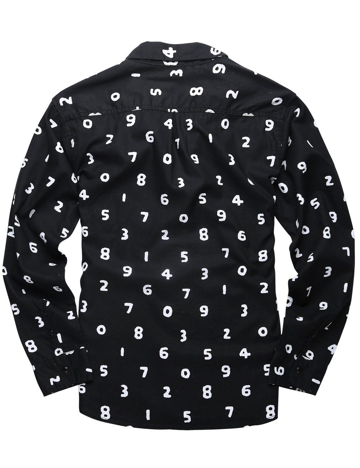 Men's Long Sleeve Printed Shirt G2247