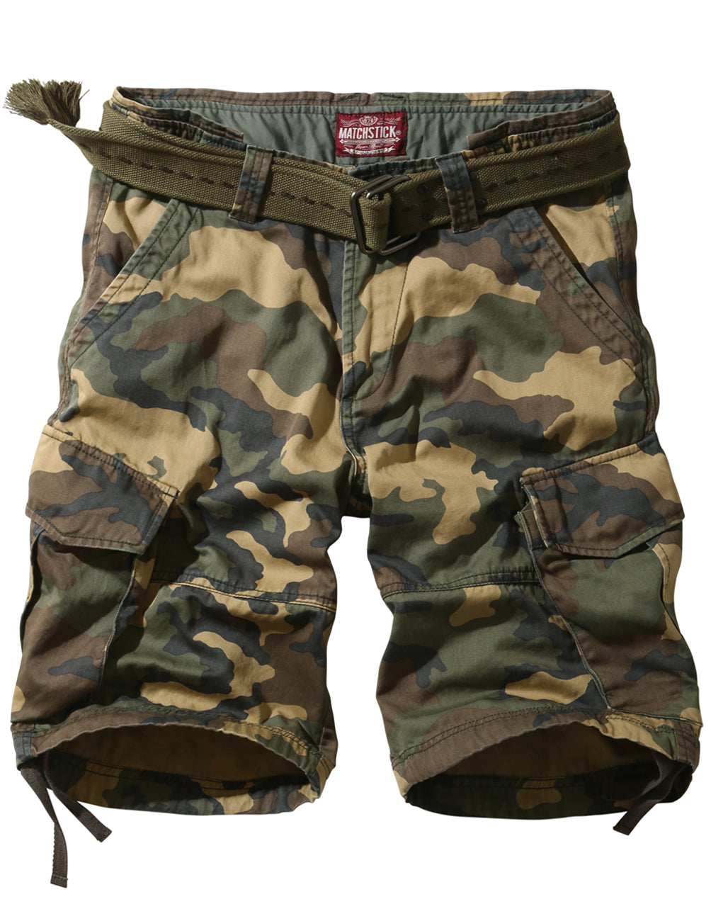 Men's Short Printe Cargod #3596M