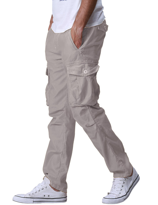 Match Men's Casual Wild Cargo Pants Outdoors Work Wear #6071