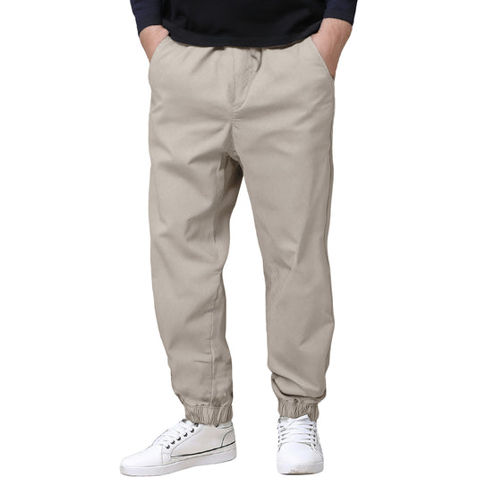 Match Men's Stretch Cotton Tapered Casual Pants #6077