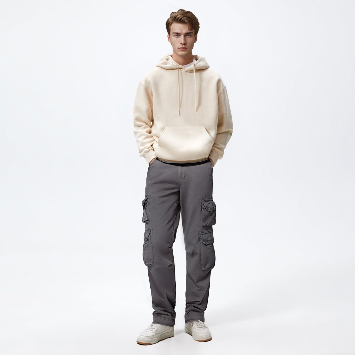 Match Men's Straight Fit Cargo Trouser #6325