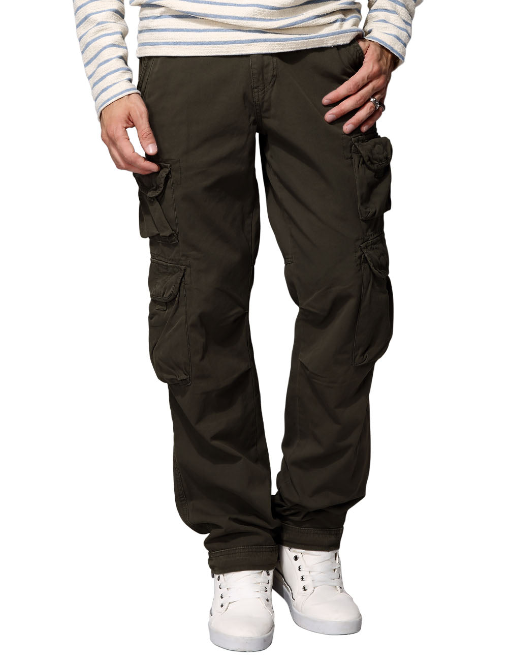 Match Men's Straight Fit Cargo Trouser #6325