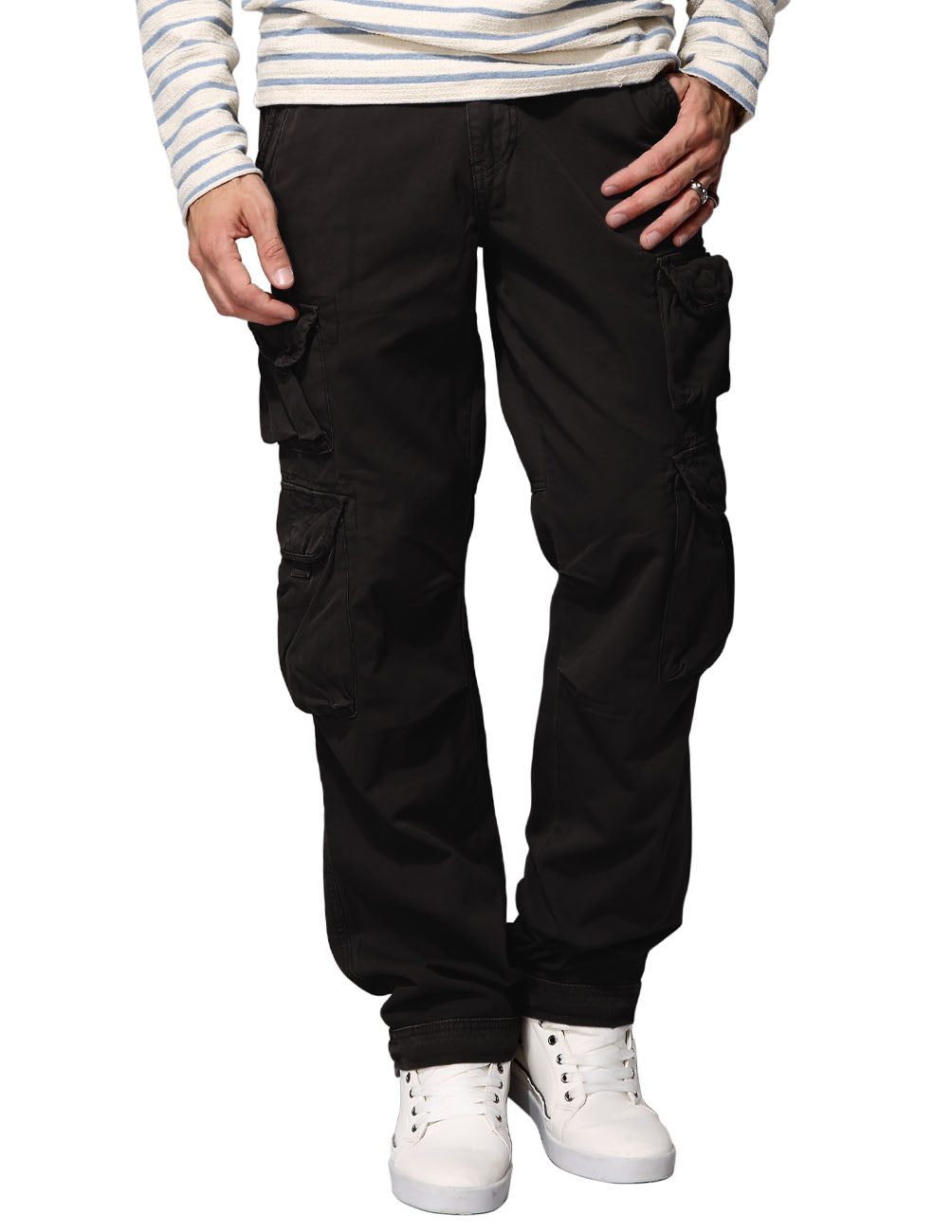 Match Men's Straight Fit Cargo Trouser #6325