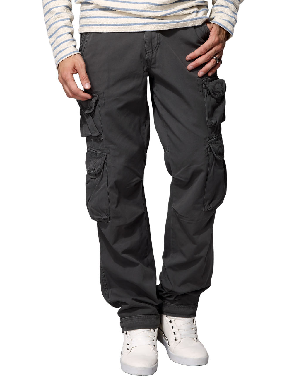 Match Men's Straight Fit Cargo Trouser #6325