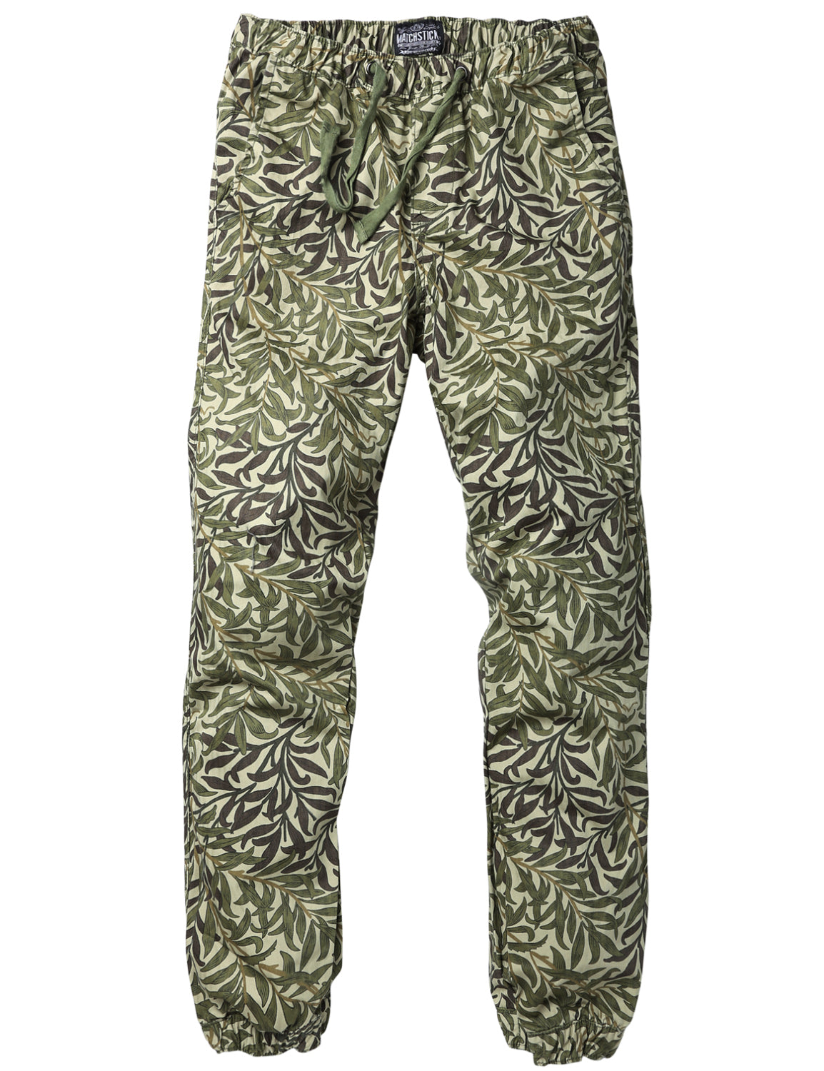 1Men's Straight Tapered Camo Jogger Trousers #6535M