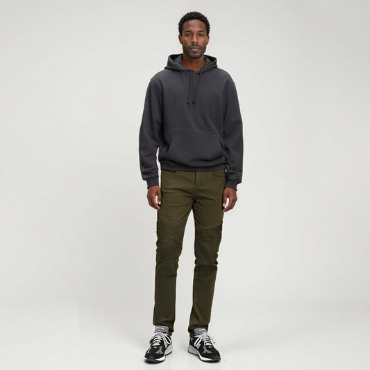 Men's Slim Fit Straight Leg Casual Trouser #8081