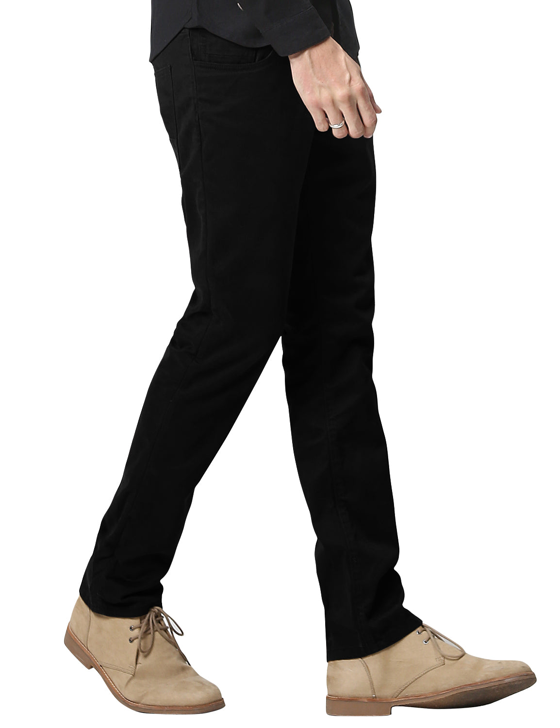 Match Men's Slim Fit Straight Leg Casual Trouser #8139