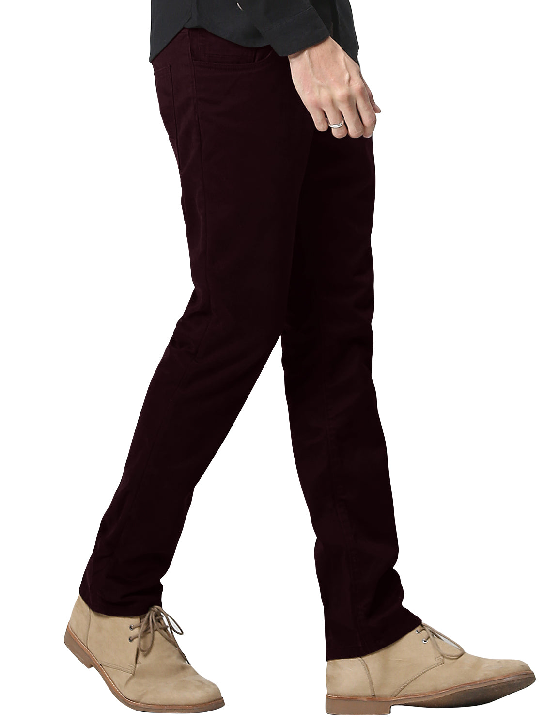 Match Men's Slim Fit Straight Leg Casual Trouser #8139