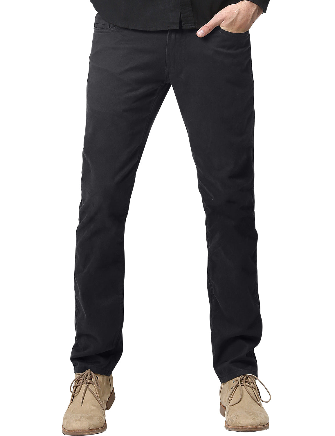 Match Men's Slim Fit Straight Leg Casual Trouser #8139