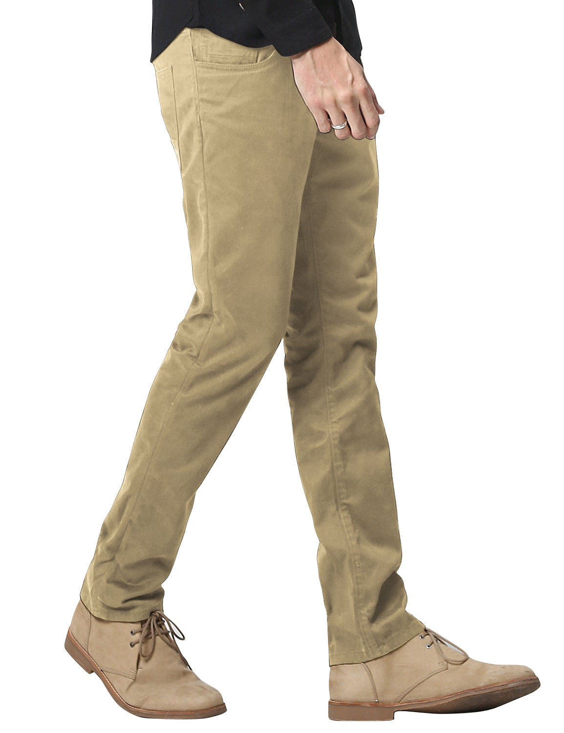 Match Men's Slim Fit Straight Leg Casual Trouser #8139