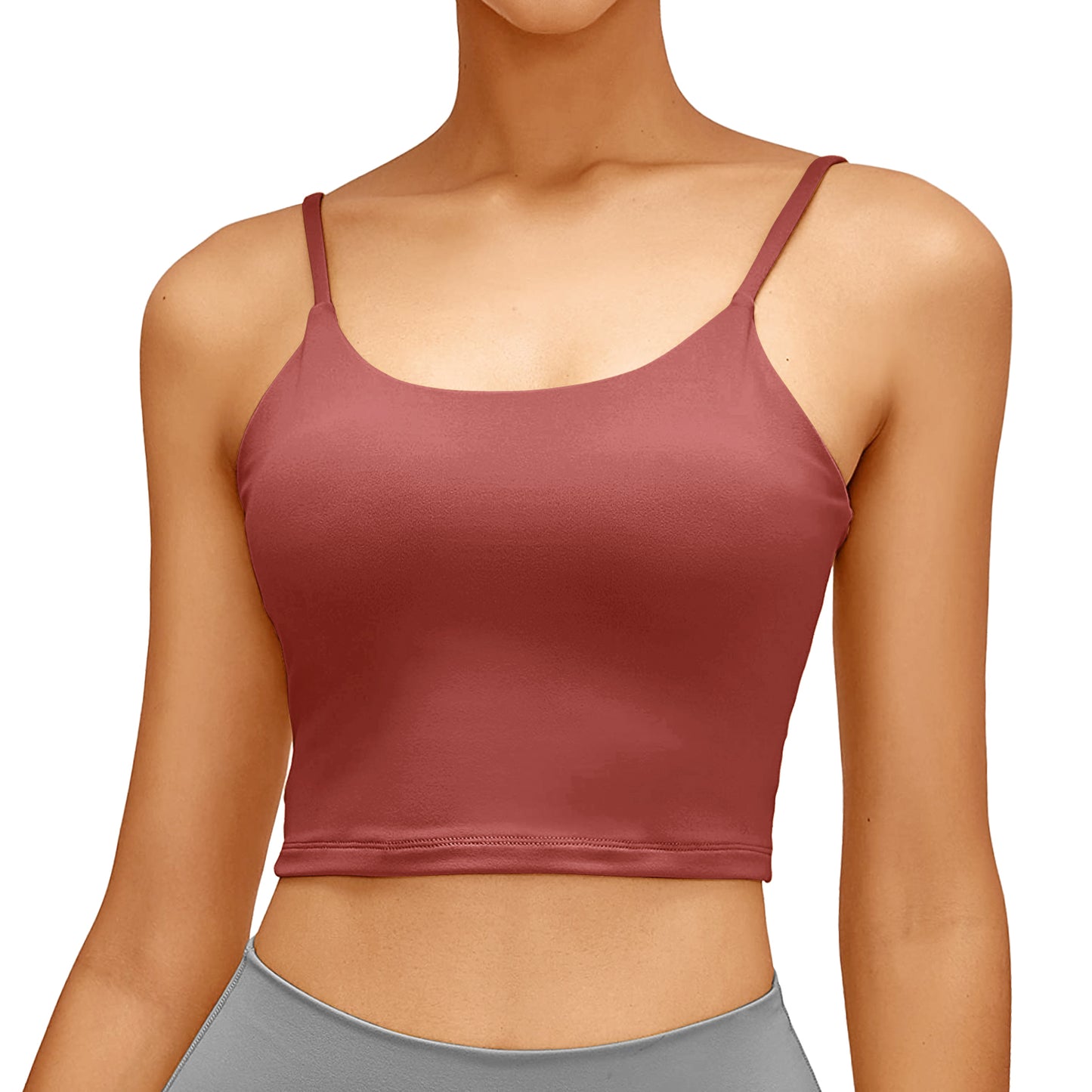 Womens Padded Sports Bra Tank Top N9511
