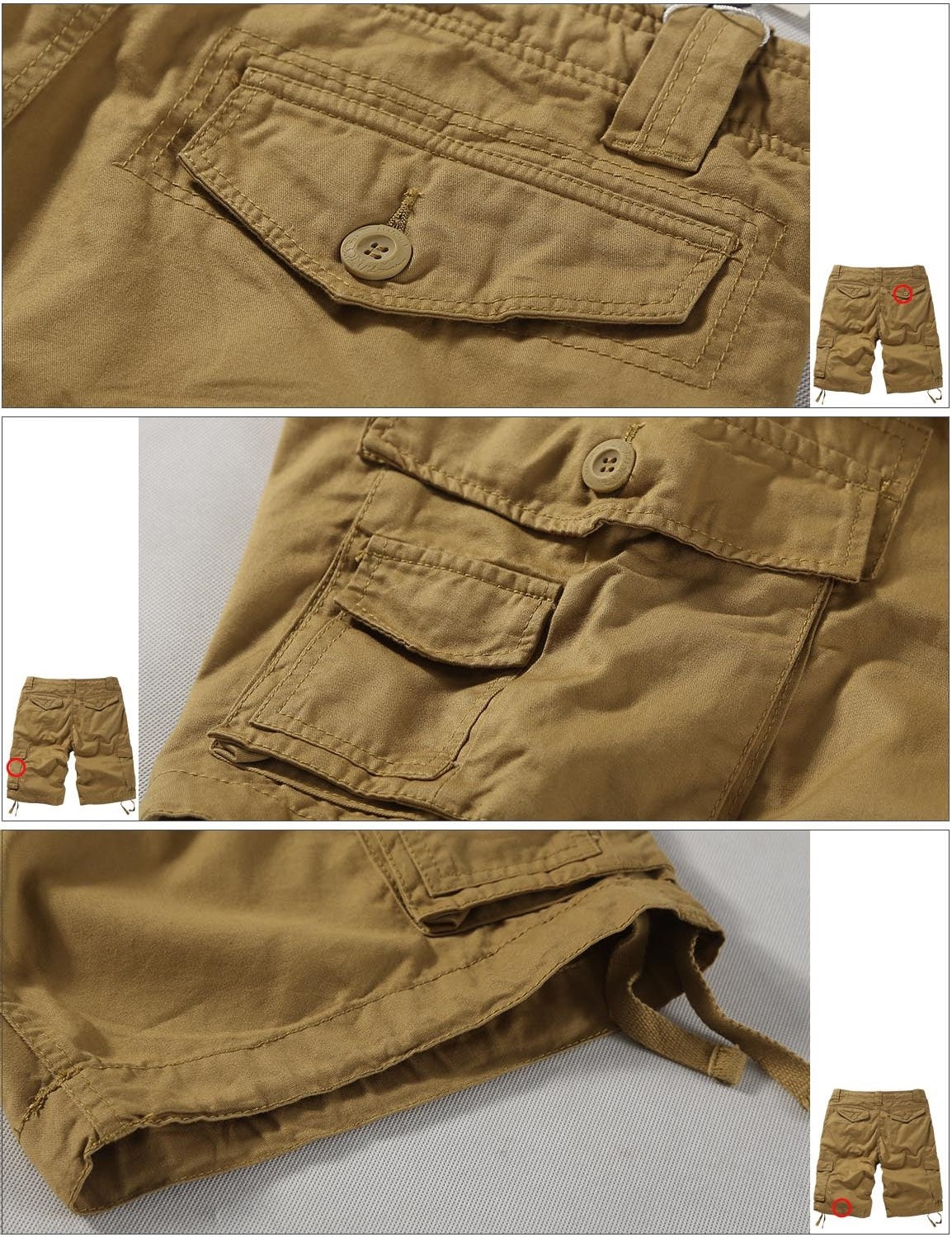 Match Men's Cargo Short S3612